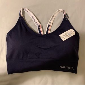 Navy Blue Sports Bra Bralette